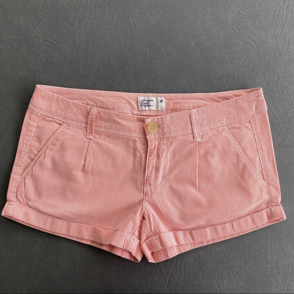 American Eagle Striped Shorts